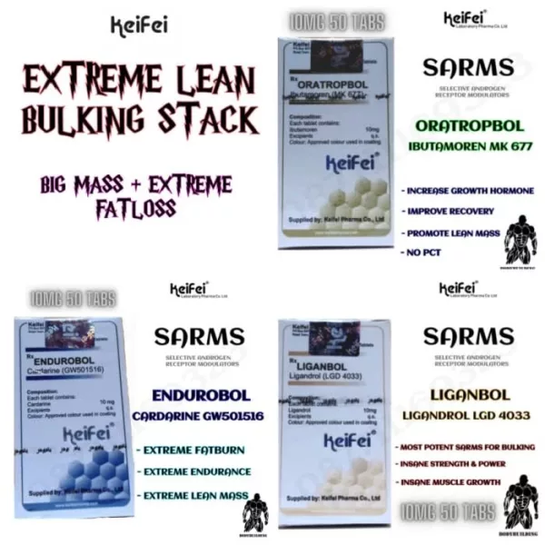 Extreme Lean Bulking Stack SARMS