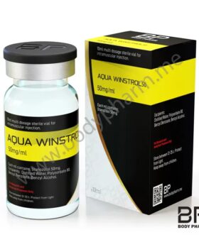 Aqua Winstrol 50 10ml Multi-dose vial for Intramuscular injection.