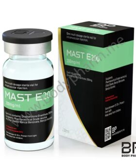 Mast E200 Mast E200 is a 10ml Multi-dose vial for Intramuscular injection containing: 200mg/ml of Masteron Enanthate.