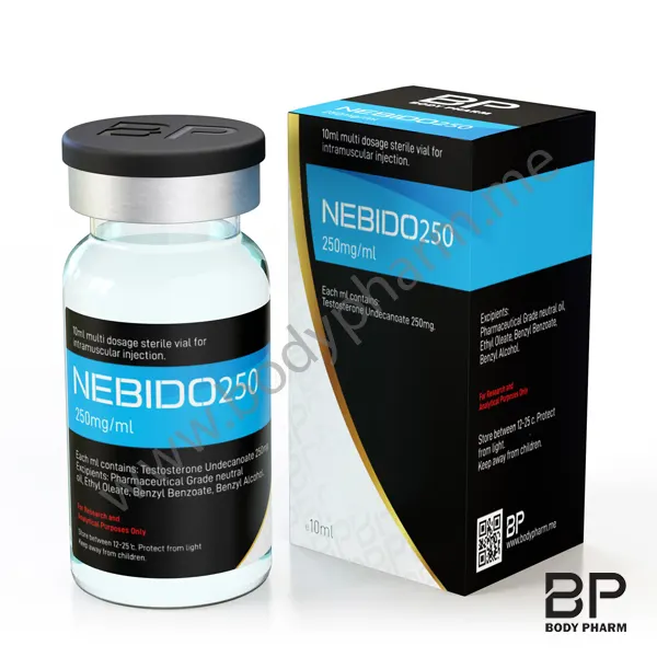 Nebido 250 10ml Multi-dose vial for Intramuscular injection.