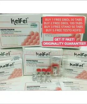 NEW HGH Keifeitropin Human Growth Hormone 14 IU - 10VIAL- FREE DIANABOL