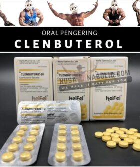 Clenbuterol 100 Tab 20mcg Clen Keifei