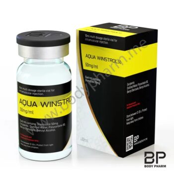 Aqua Winstrol 50 10ml Multi-dose vial for Intramuscular injection.