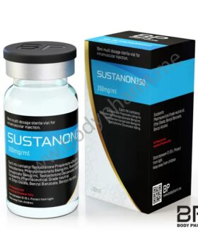 Sustanon 350 is a combination of four different esterified testosterone compounds designed to provide a sustained release of testosterone into the bloodstream.